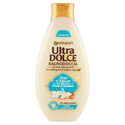 Garnier Ultra Dolce Bagnodoccia Argan Fiore Di Gelsomino 500 Ml
