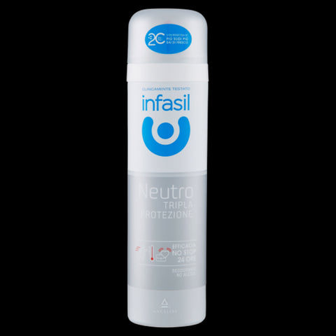 Infasil Deodorante Neutro Tripla Protezione Spray 150 Ml