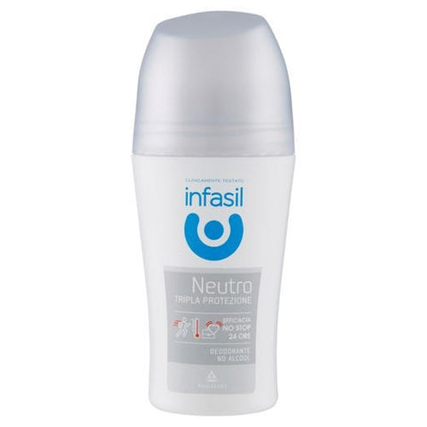 Infasil Deodorante Neutro Tripla Protezione Rool On 50 Ml
