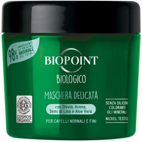Biopoint Biologico Linea Nutriente Maschera Capelli 200 Ml