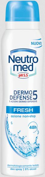 Neutromed Deodorante Fresh Dermo Defense 5 Spray 150 Ml