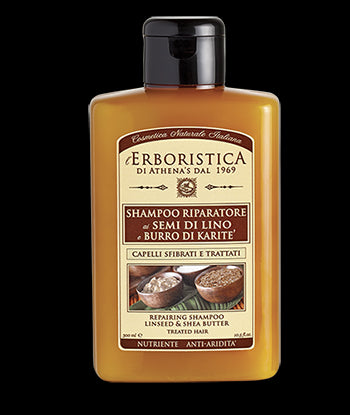 Athena's Shampoo Riparatore Semi Di Lino e Karite' 300 Ml