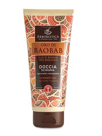 Athena's Erboristica Oro di Baobab Doccia Schiuma 200 Ml