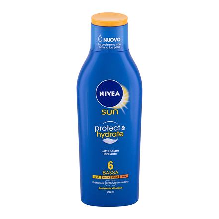 Nivea Latte Solare Idratante e Protettivo 6 Bassa 200 Ml