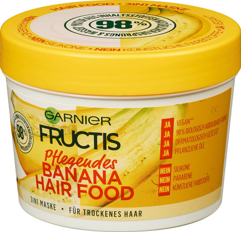 Garnier Fructis Maschera Capelli Hair Food Banana 390 Ml
