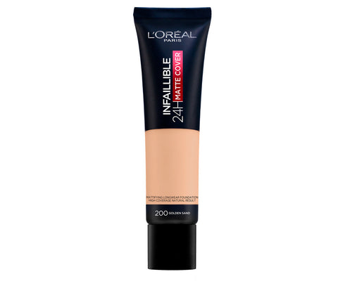 L'Oréal Paris Infaillible Matte Cover 24H 200 Sable Dore' 30 Ml