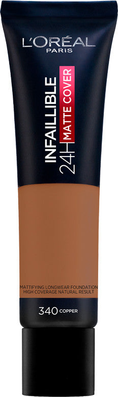 L'Oréal Paris Infaillible Matte Cover 24H 340 Cuivre 30 Ml