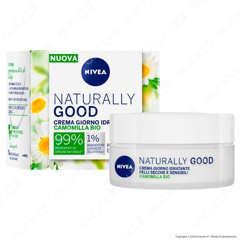 Nivea Naturally Good Crema Giorno Nutriente 50 Ml