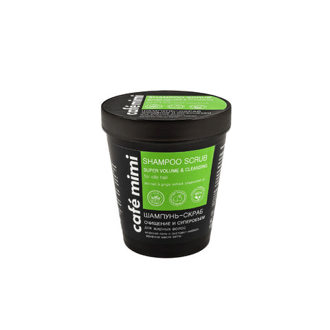Cafè Mimi Shampoo Scrub Volumizzante & Detergente 330 g