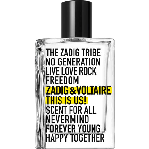 Zadig & Voltaire This Is Us! Eau De Toilette 100 Ml Donna