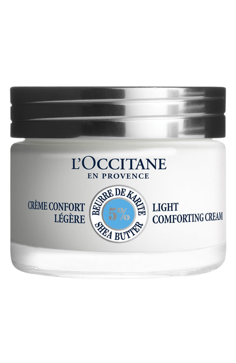 L'Occitane Creme Confort Legere 5% Burre De Karitè 50 Ml