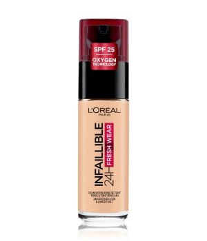 L'Oréal Infaillible Fondotinta 24H Fresh Wear 180 Sable Rose