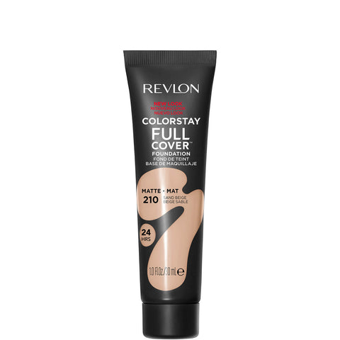 Revlon Colorstay Full Cover Mat 210 Sand Beige 30 Ml