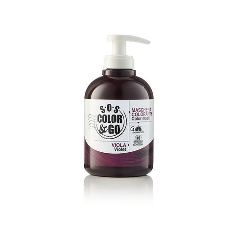 S.O.S  Color & Go Maschera Colorante Viola 300 Ml
