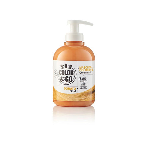 S.O.S. Color & Go Maschera Colorante Dorato 300 Ml