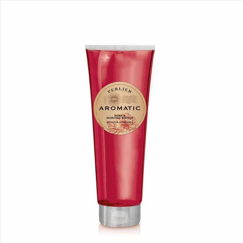 Perlier Aromatic Doccia Schiuma Rosa & Muschio Bianco 250 Ml