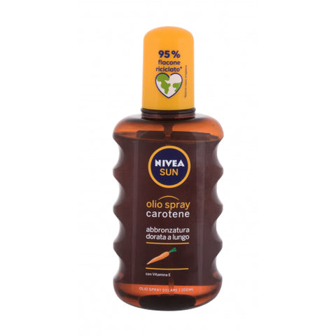 Nivea Sun Olio Solare Spray Carotene 200 Ml