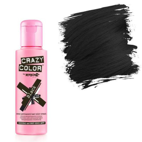 Crazy Color 030 Black 100 Ml