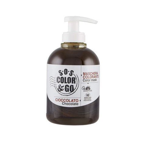 S.O.S. Color & Go Maschera Colorante Cioccolato 300 Ml