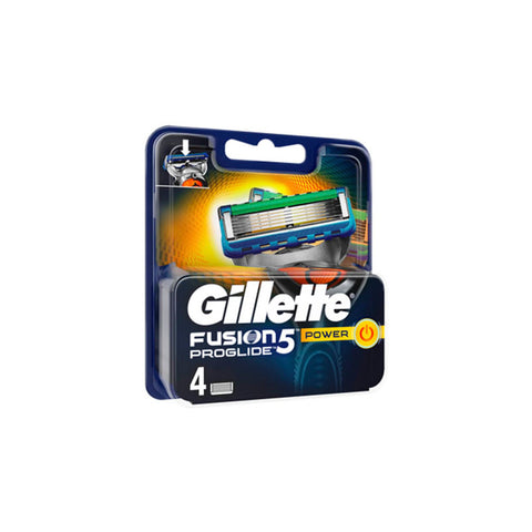 Gillette Fusion Proglide Power Lame Di Ricambio x 4 Migliorato