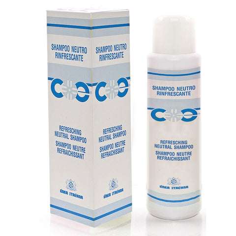Coe Shampoo Neutro Rinfrescante al Mentolo per Tutti i Tipi di Capelli 500 ml