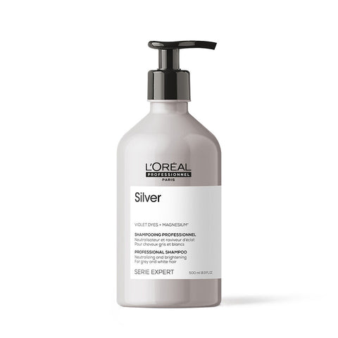L'Oréal Serie Expert Shampoo Silver 500 Ml New