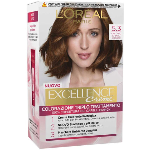 L'Oréal Paris Excellence Creme 5.3 Castano Chiaro Dorato