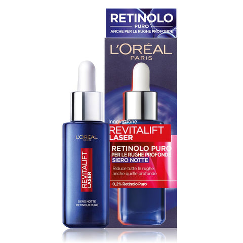 L'Oréal Paris Revitalift Laser Siero Notte Viso 30 Ml
