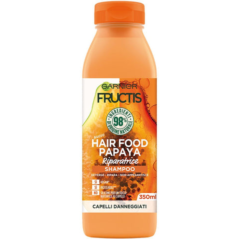 Garnier Hair Food Fructis Shampoo Papaya 350 Ml