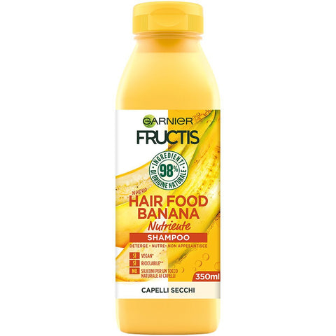 Garnier Fructis Hair Food Banana Shampoo Nutriente 350 Ml