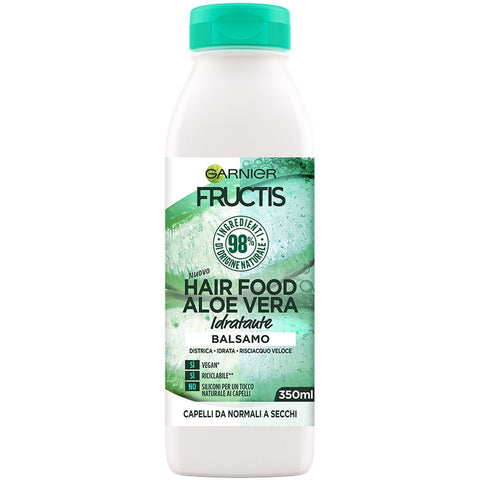 Garnier Fructis Hair Food Balsamo Aloe Vera Idratante 350 Ml