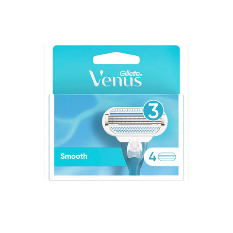 Gillette Venus Smooth Lame Di Ricambio 4 Pz