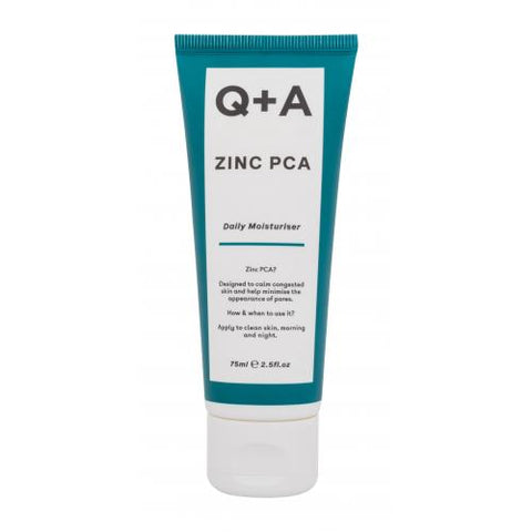 Q+A Zinc Pca Daily Moisturiser 75 Ml