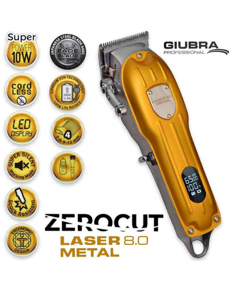 Giubra Tosatrice Laser 8.0 Gold Metal