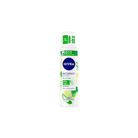 Nivea Deodorante Naturally Good Bio Aloe Vera 24H 125 Ml