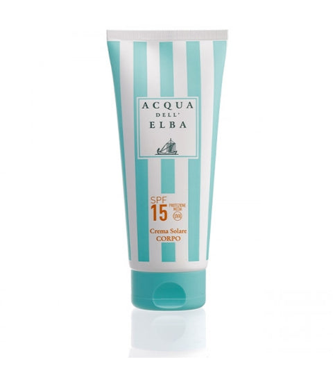 Acqua Dell'Elba Crema Solare Corpo Protezione Spf 15 200 Ml