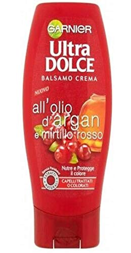 Garnier Ultra Dolce Olio Di Argan e Mirtillo Rosso Balsamo 400Ml