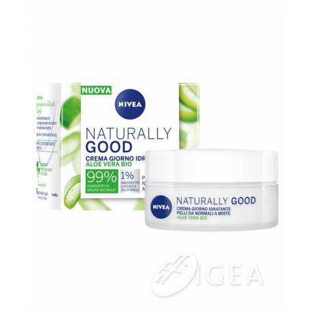 Nivea Naturally Good Crema Giorno Idratante 50 Ml