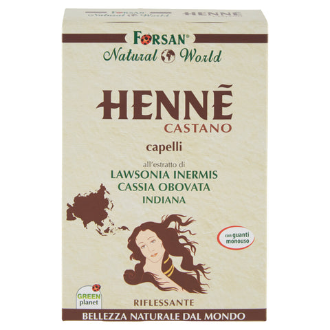 Forsan Hennè Castano Riflessante Capelli 100 g