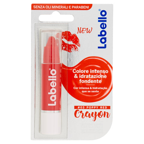 Labello Crayon Lipstick Porry Red 03