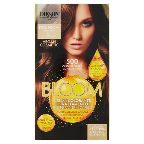 Dikson Bloom Crema Colorante 500 Castano Chiaro