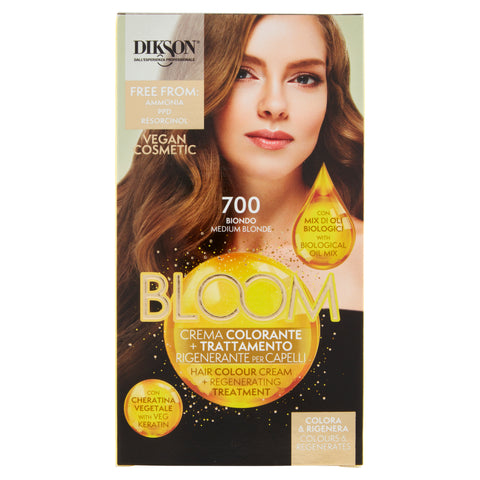 Dikson Bloom Crema Colorante 700 Biondo