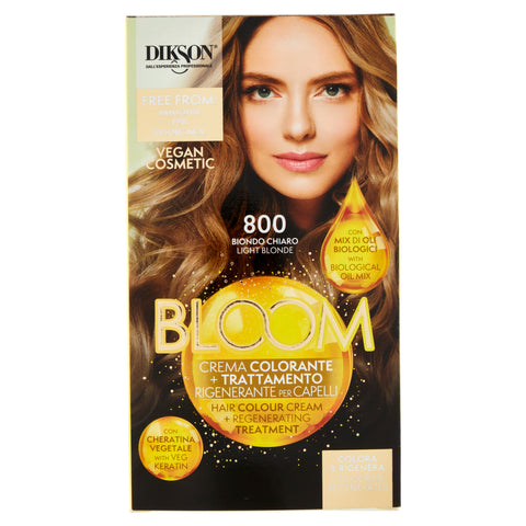 Dikson Bloom Crema Colorante 800 Biondo Chiaro