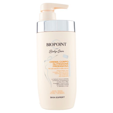 Biopoint Body Care Crema Corpo Nutrizione Prodigiosa 500 Ml