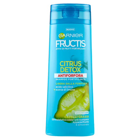 Garnier Fructis Shampoo Citrus Detox 250 Ml