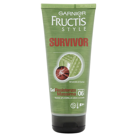 Garnier Fructis Gel Forte Survivor 200 Ml