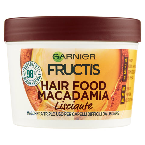Garnier Fructis Maschera Hair Food Macadamia 390 Ml