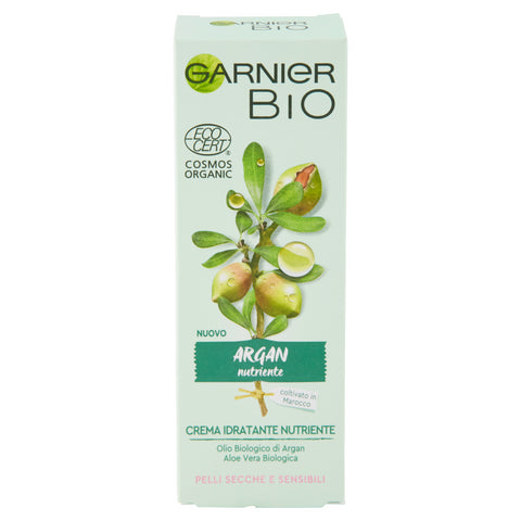 Garnier Bio Crema Viso Argan Idratante 50 Ml