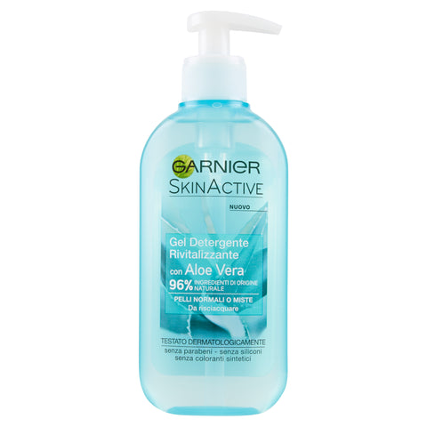 Garnier Skin Active Gel Detergente Con Aloe Vera 200 Ml
