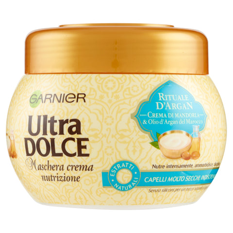 Garnier Ultra Dolce Maschera Rituale D'Argan 300 Ml